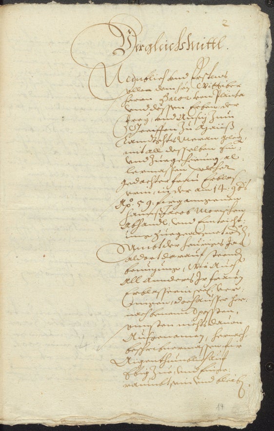 Erbteilung Planta - Khüepach 1661