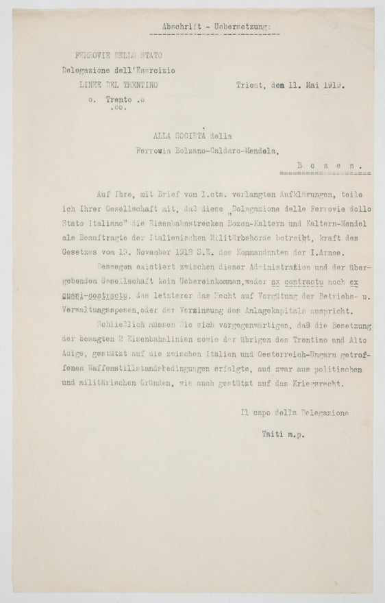 Archiv der Südtiroler Transportstrukturen AG, Nr. 298