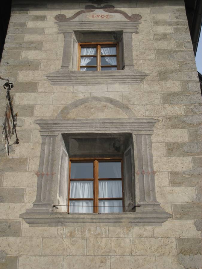 Villanders, Steinbock: Fassadenanstrich (1507)