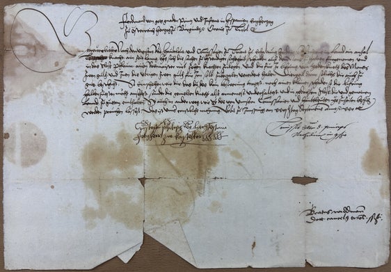 Südtiroler Landesarchiv, Familienarchiv Welsperg-Spaur, Nr. 203