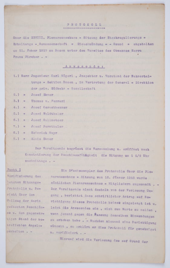 Bonifizierungskonsortium Eisackündung-Gmund, Nr. 21 