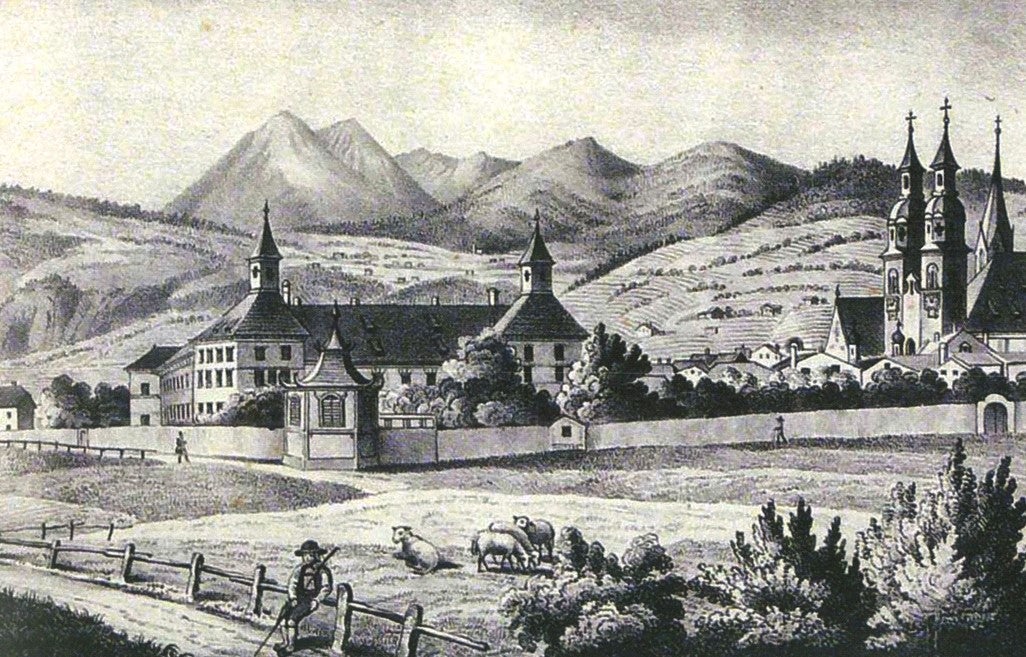 Lithographie von J.Kravolg 1845