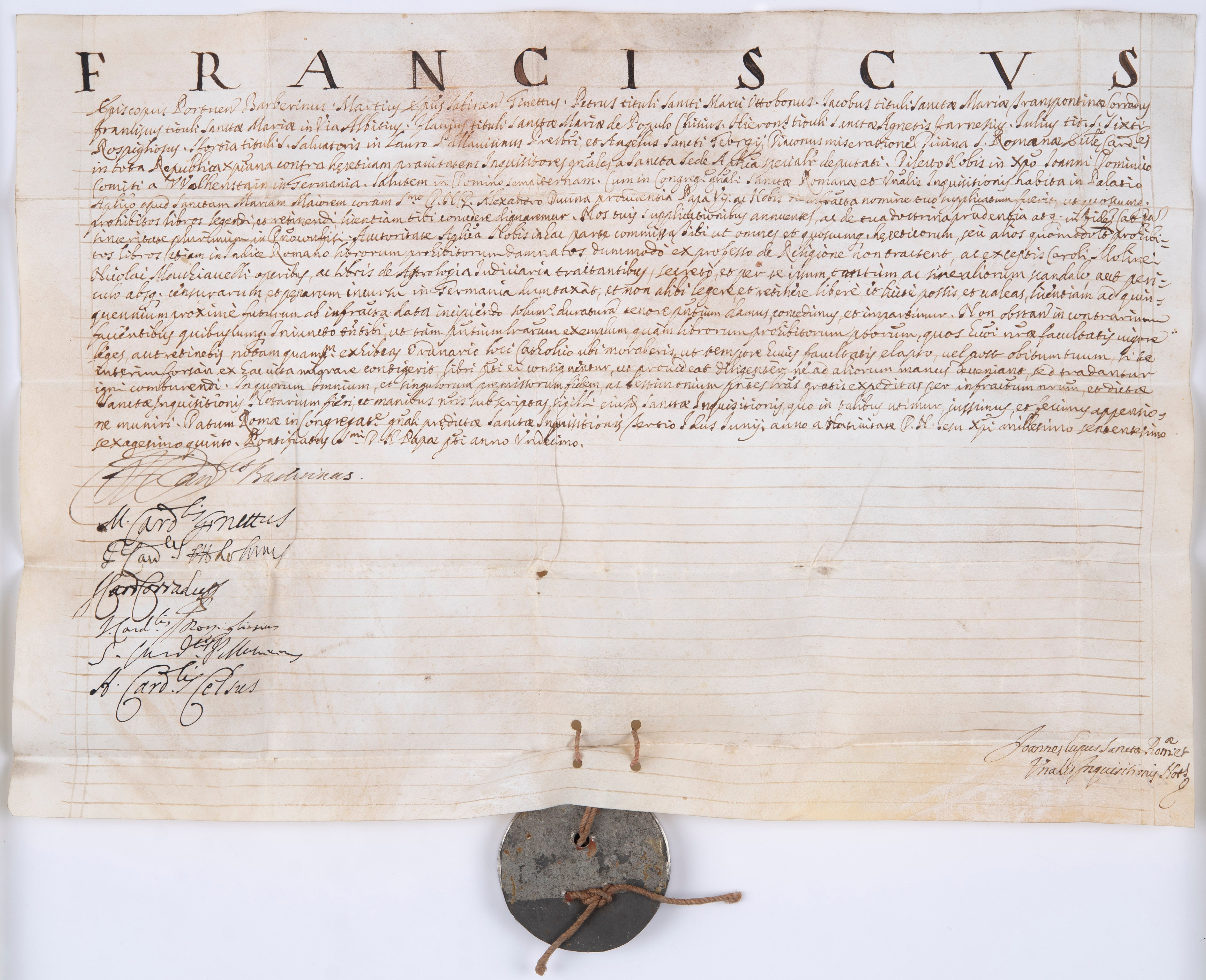 Archivio Toggenburg, n. 750