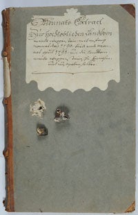 Rendiconto dell'Ordine Teutonico a Bolzano (1790/91)