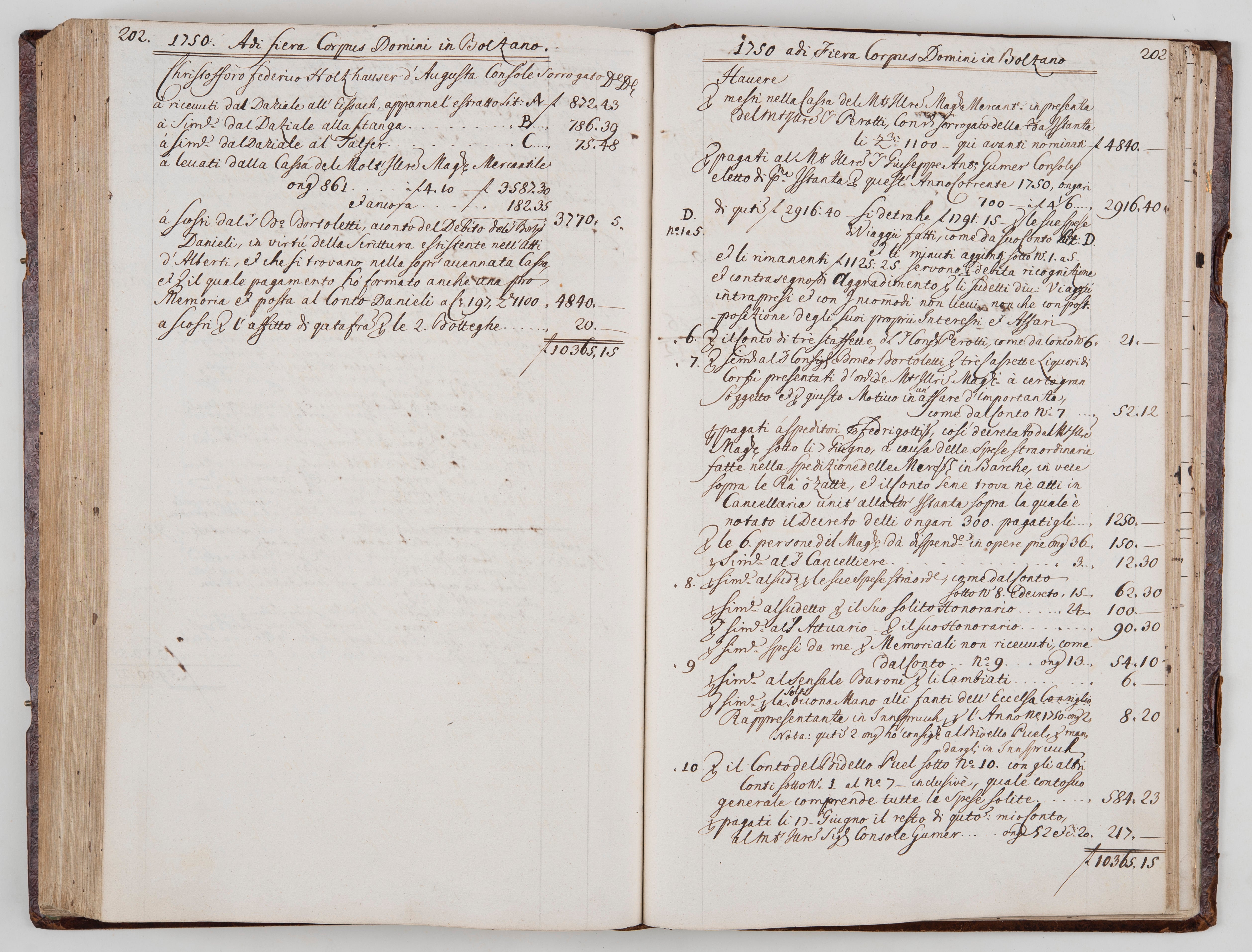 Rechnungsbuch, Sign. 2.48