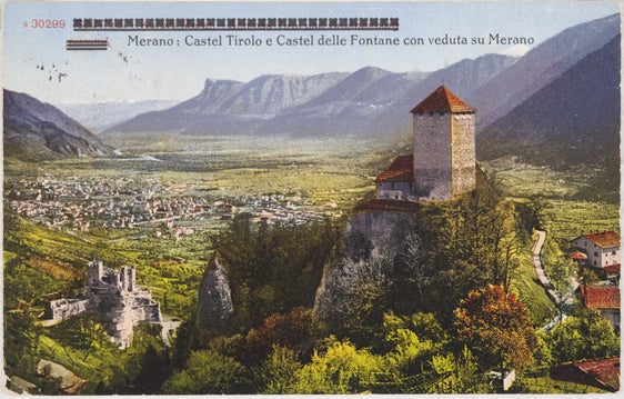 Schlossansicht um 1928 (Sammlung Guido Fontanesi, Nr. 617)