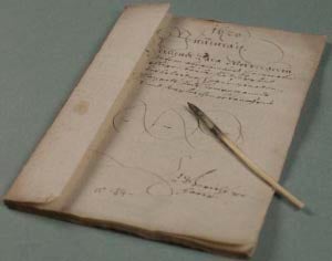 Inventario di eredità 1620