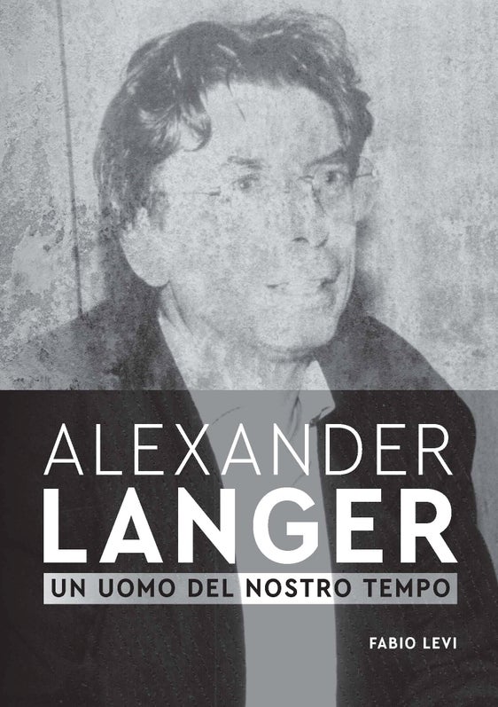 Umschlagfoto: Alexander Langer Archiv, Fotografie Nr. 65/Porträt Nr. 3