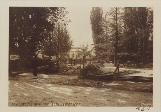 Haltestelle Bahnhof: Schlussweiche, Südtiroler Landesarchiv, Archiv der Etschwerke, Pos. XVI.3.2.6