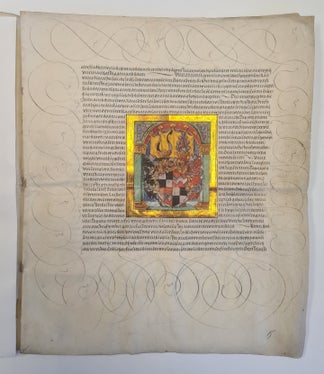 Diploma araldico 1564, Archivio familiare Wolkenstein-Trostburg, atti, n. 813