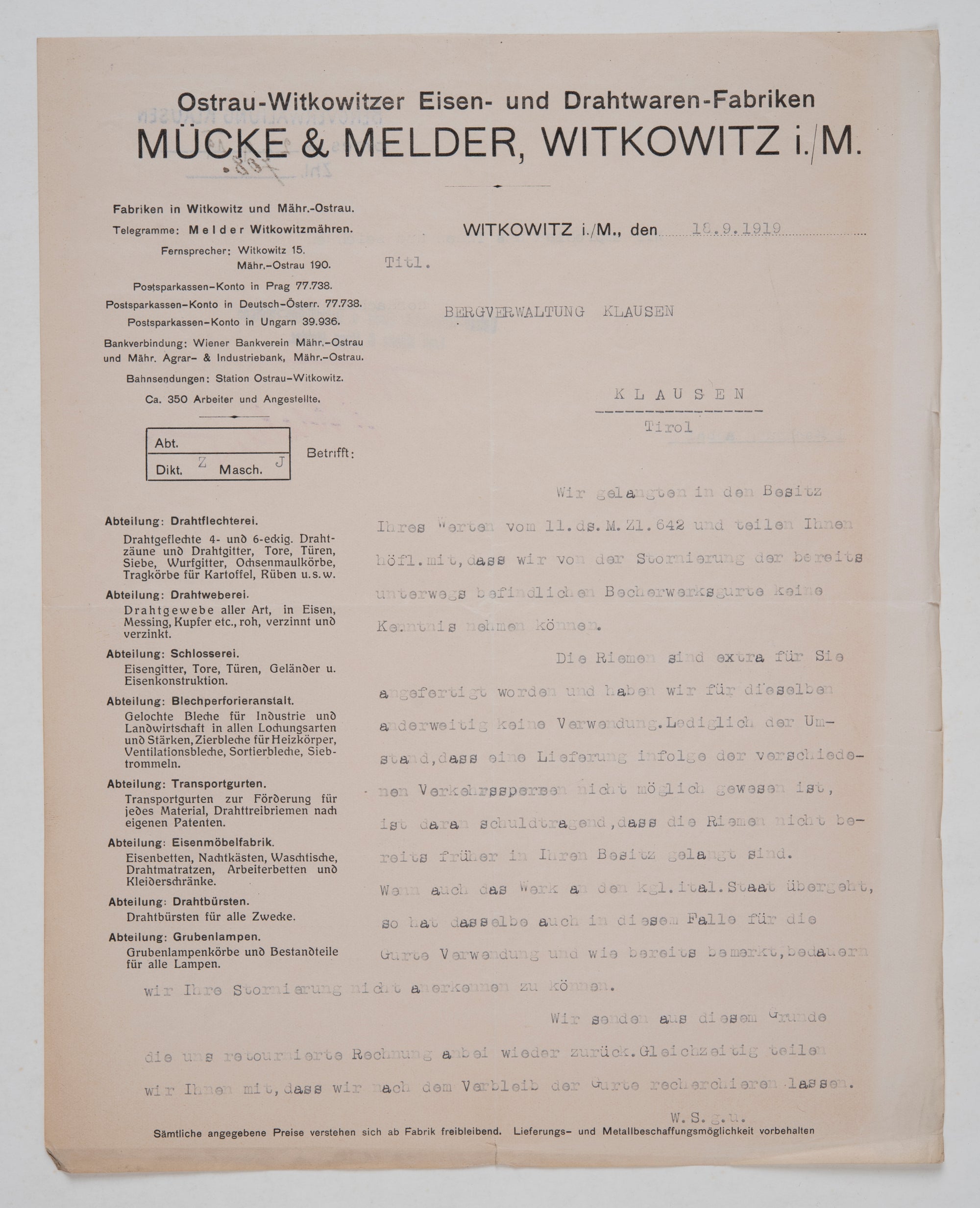 Akten der Bergbaubehörde, Nr. 6_1