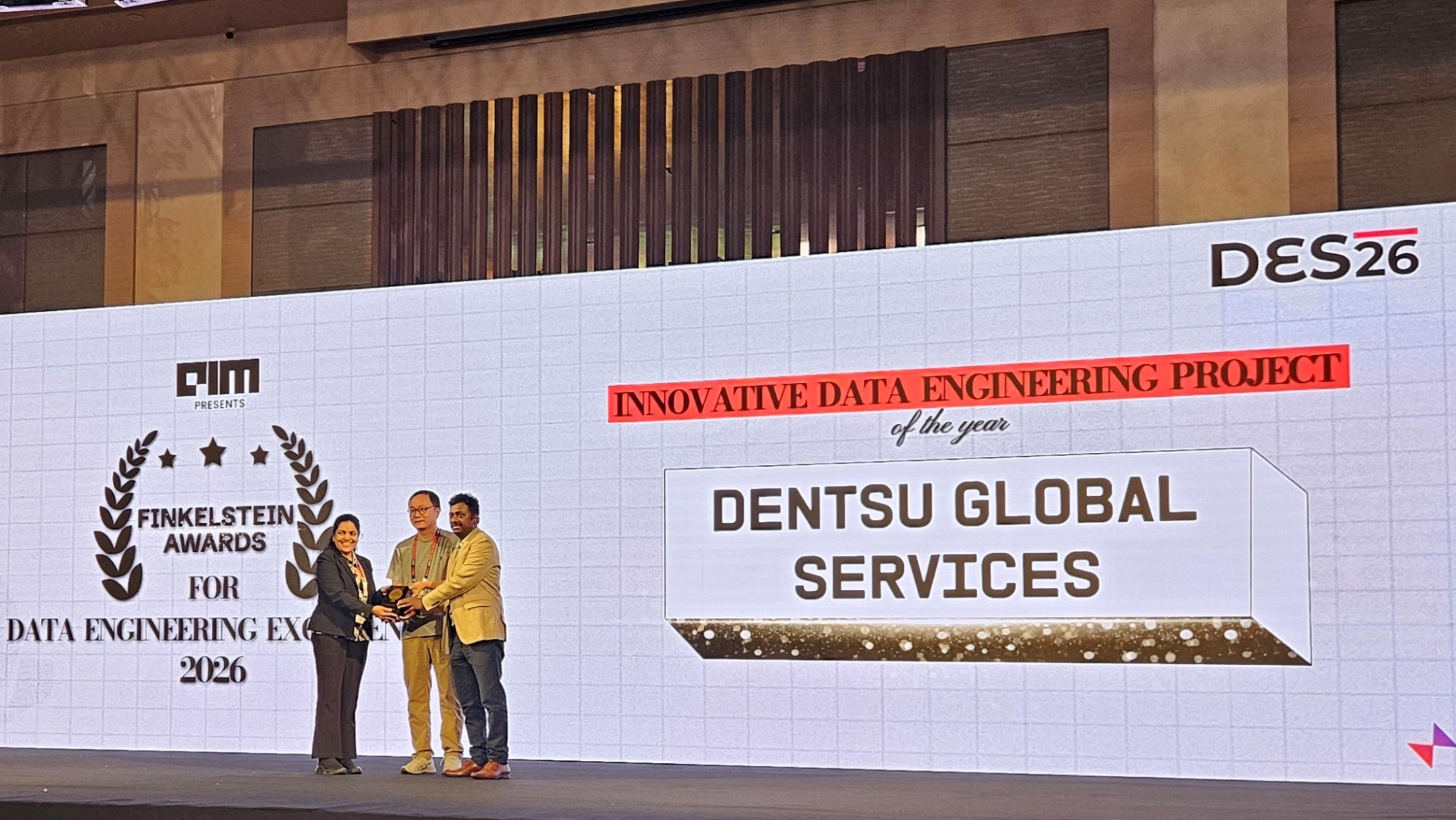 Dentsu Global Services Wins Innovative Data Engineering Project of the Year