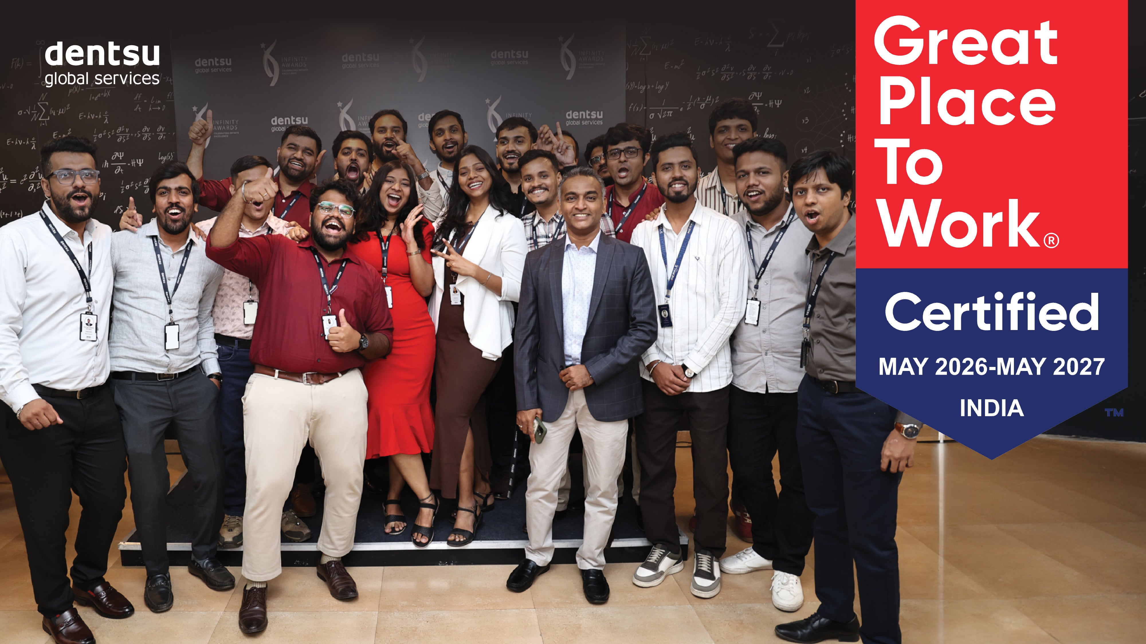 Dentsu Global Services Certified as a Great Place to Work