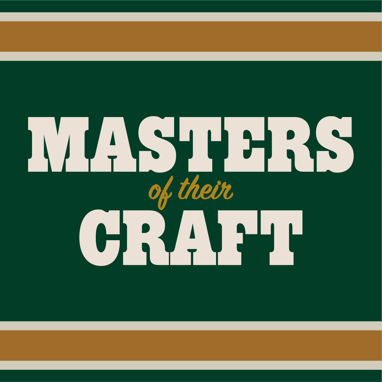 Masters Of Their Craft Bar