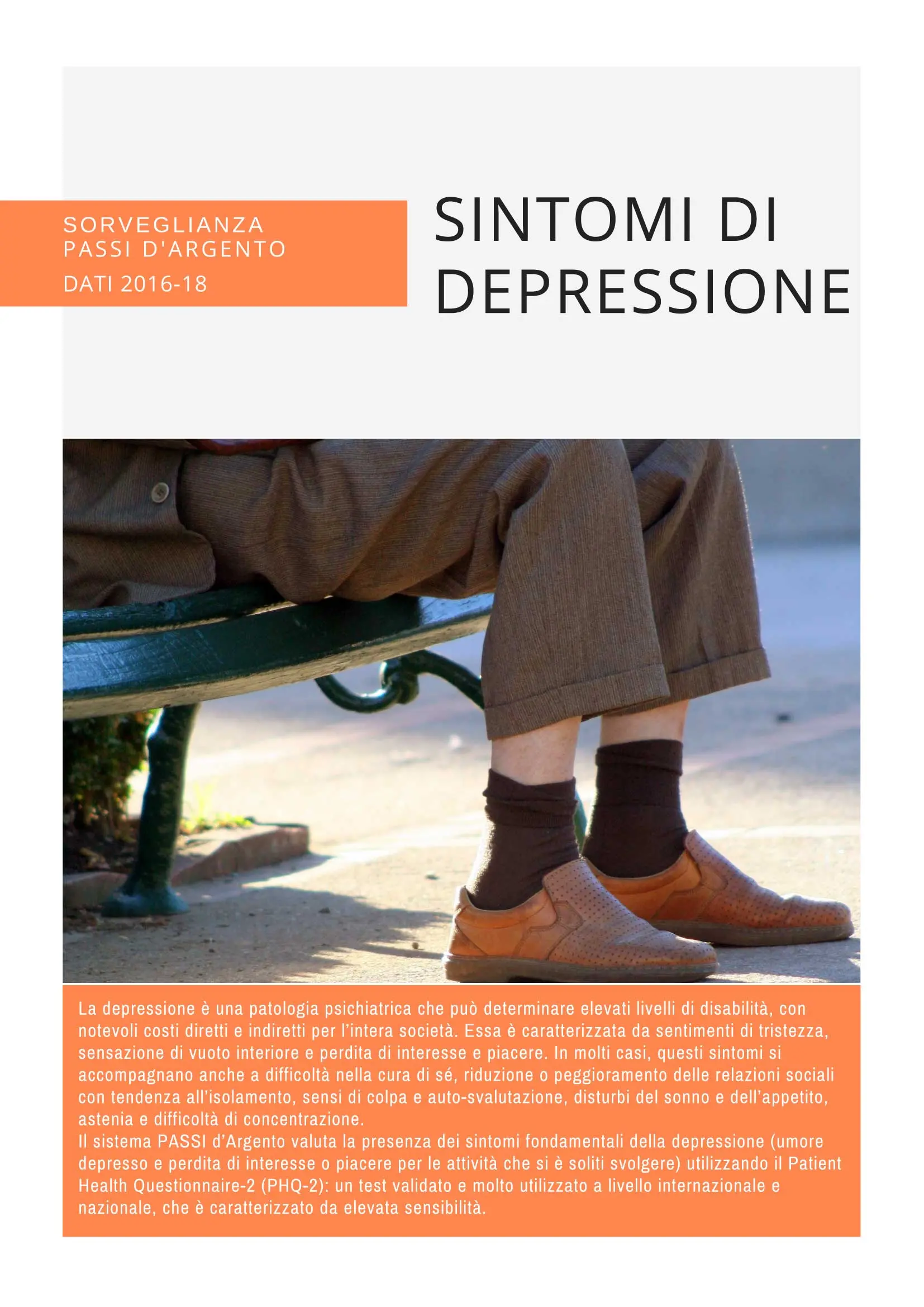 Sorveglianza Passi d'Argento: Sintomi depressivi (dati 2016-2018)