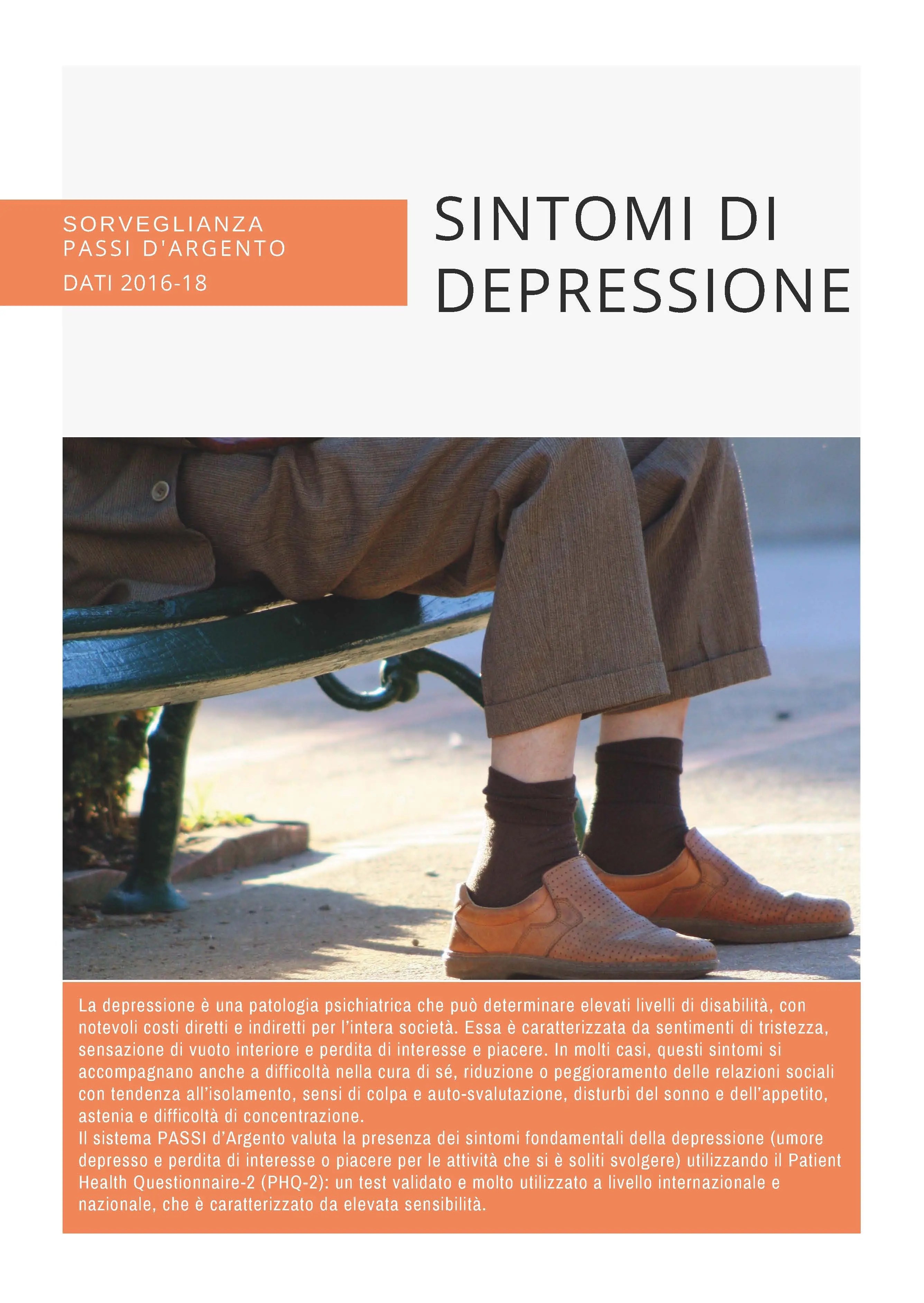 Sorveglianza Passi d'Argento: sintomi depressivi (dati 2016-2018)