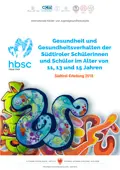 Studie HBSC 2017/18 - Gesundheit und Gesundheitsverhalten von Schülerinnen und Schüler: Kurzbericht