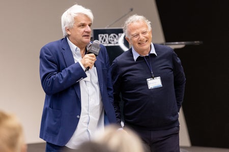 Il Direttore Generale Stefan Gasslitter e il Presidente Oscar De Iorio 