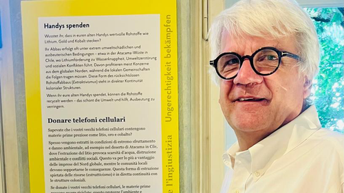 Generaldirektor Stefan Gasslitter bei der SIAG-Initiative in der Villa Freischütz.