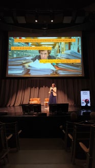 Sabine Fischer, CEO und Gründerin von Fischer Consulting, während des Panels zur Führung in der digitalen Transformation der öffentlichen Verwaltung.