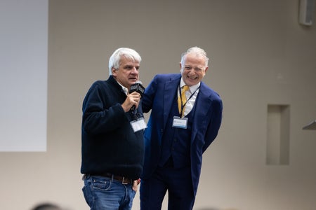 Generaldirektor Stefan Gasslitter und Präsident Oscar De Iorio