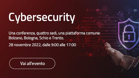 Una conferenza, quattro sedi, una piattaforma comune: Bolzano, Bologna, Schio e Trento: 28 novembre 2022, dalle 9:00 alle 17:00  


