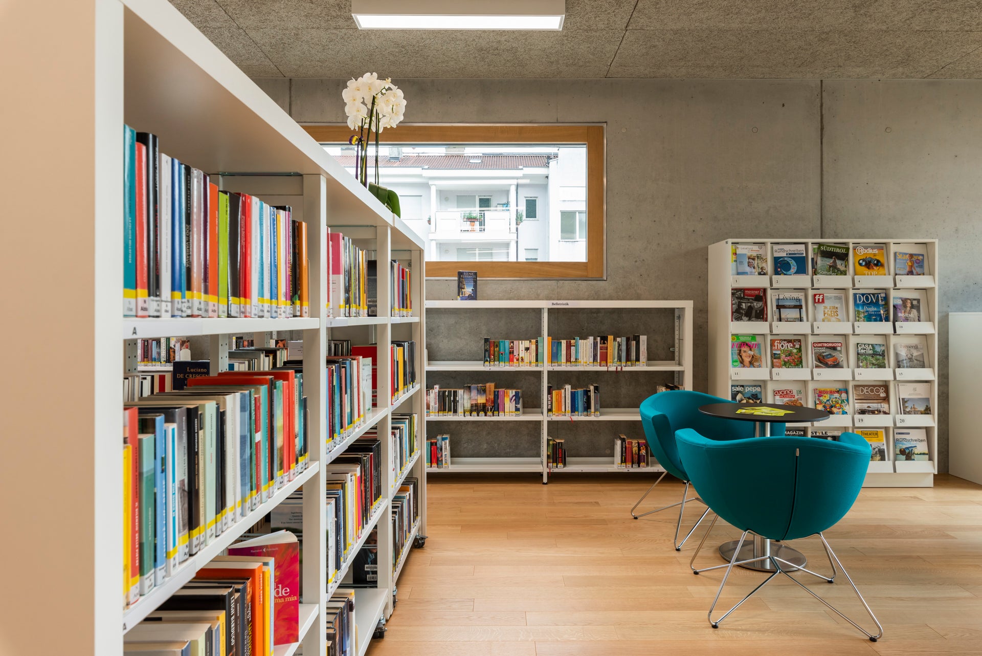 Bibliotheken von innen