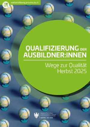Qualifizierung der Ausbildner*innen - Herbstbroschüre 2025