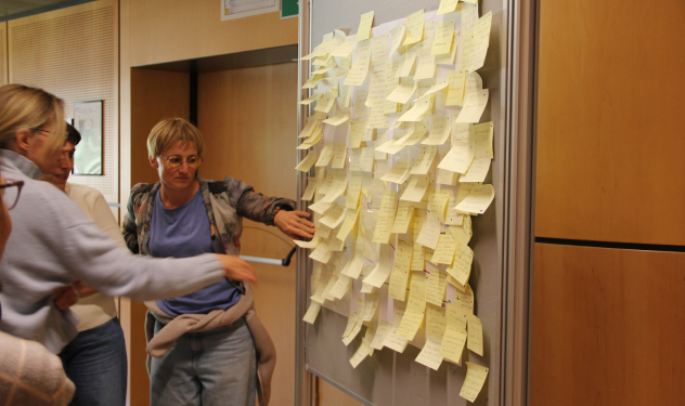 Ergebnisse der Workshops (Foto: LPA/Amt für Weiterbildung und Sprachen)