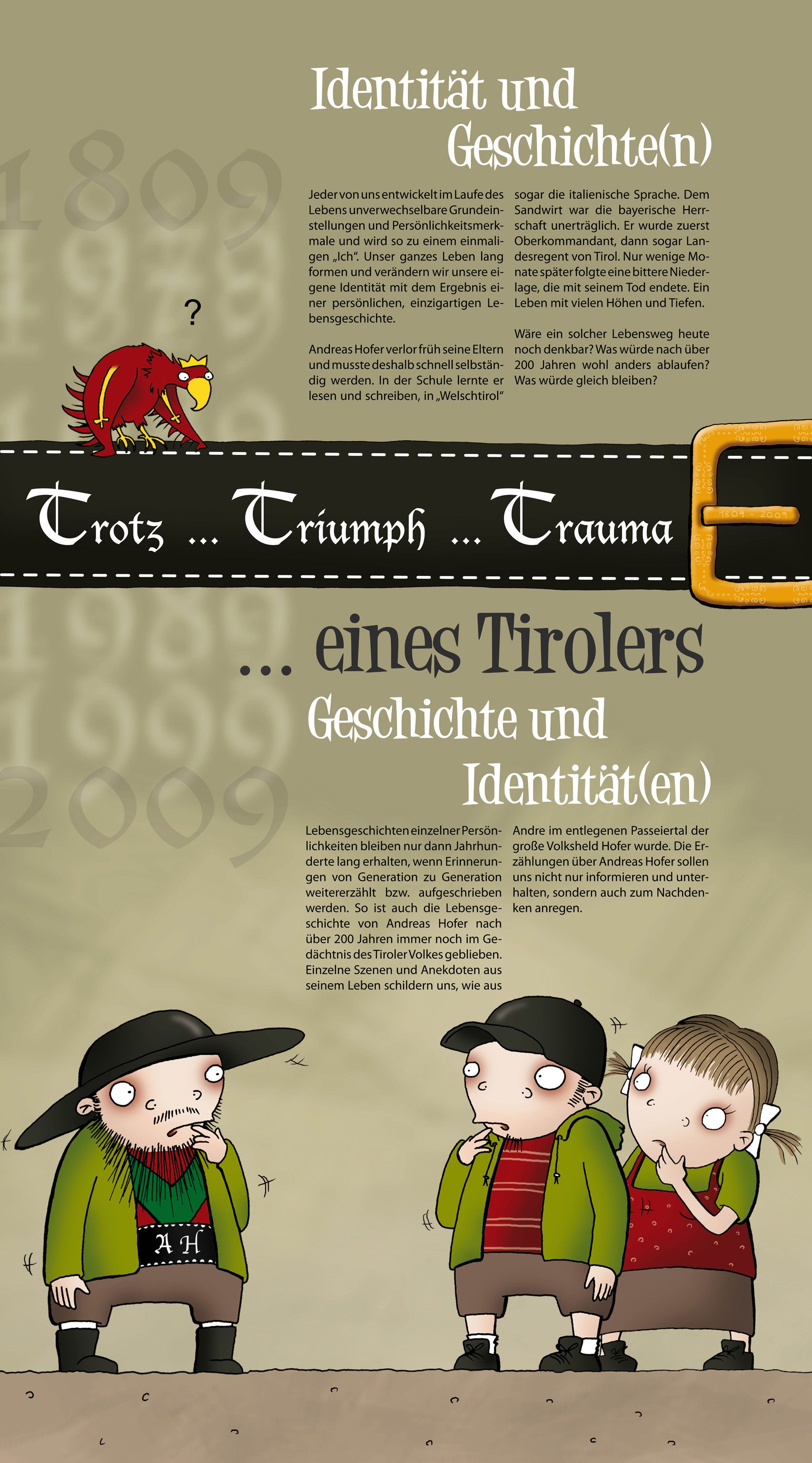 Ausschnitt aus der Ausstellung Trotz Triumpf Trauma 2009 (Copyright: Jochen Gasser)