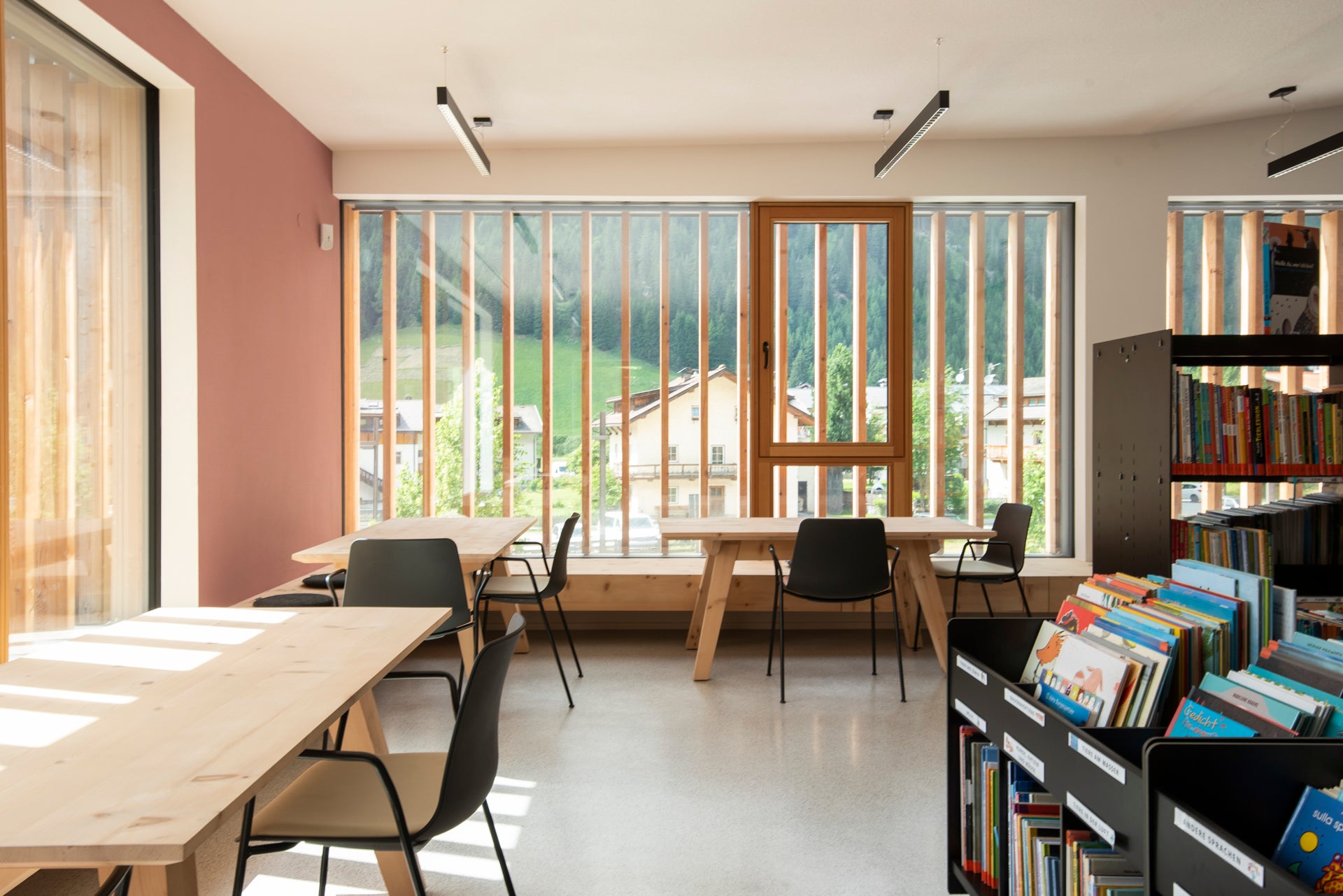 Öffentliche Bibliothek Gsies – Foto: © Manuela Tessaro