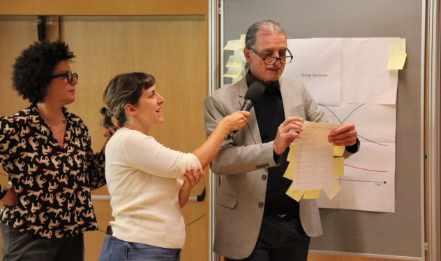 Workshop mit Joice Preira (Foto: LPA/Amt für Weiterbildung und Sprachen)