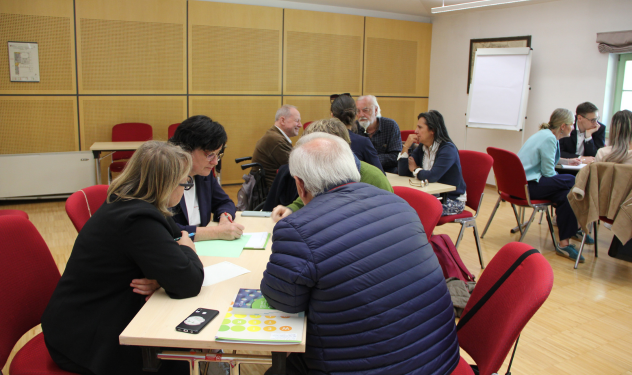 Workshop mit Irene Cennamo (Foto: LPA/Amt für Weiterbildung und Sprachen)