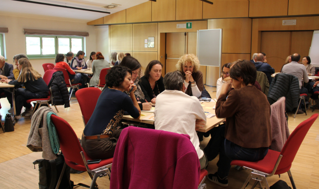 Workshop mit Joice Preira (Foto: LPA/Amt für Weiterbildung und Sprachen)