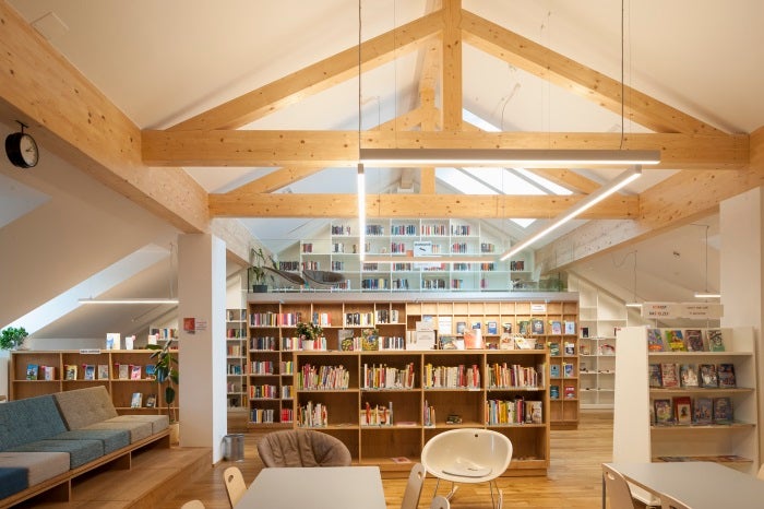 Öffentliche Bibliothek Innichen – Foto: © Ludwig Thalheimer