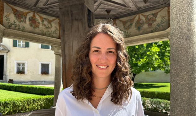 Bildungsbotschafterin E. Comploi (Foto Kloster Neustift)