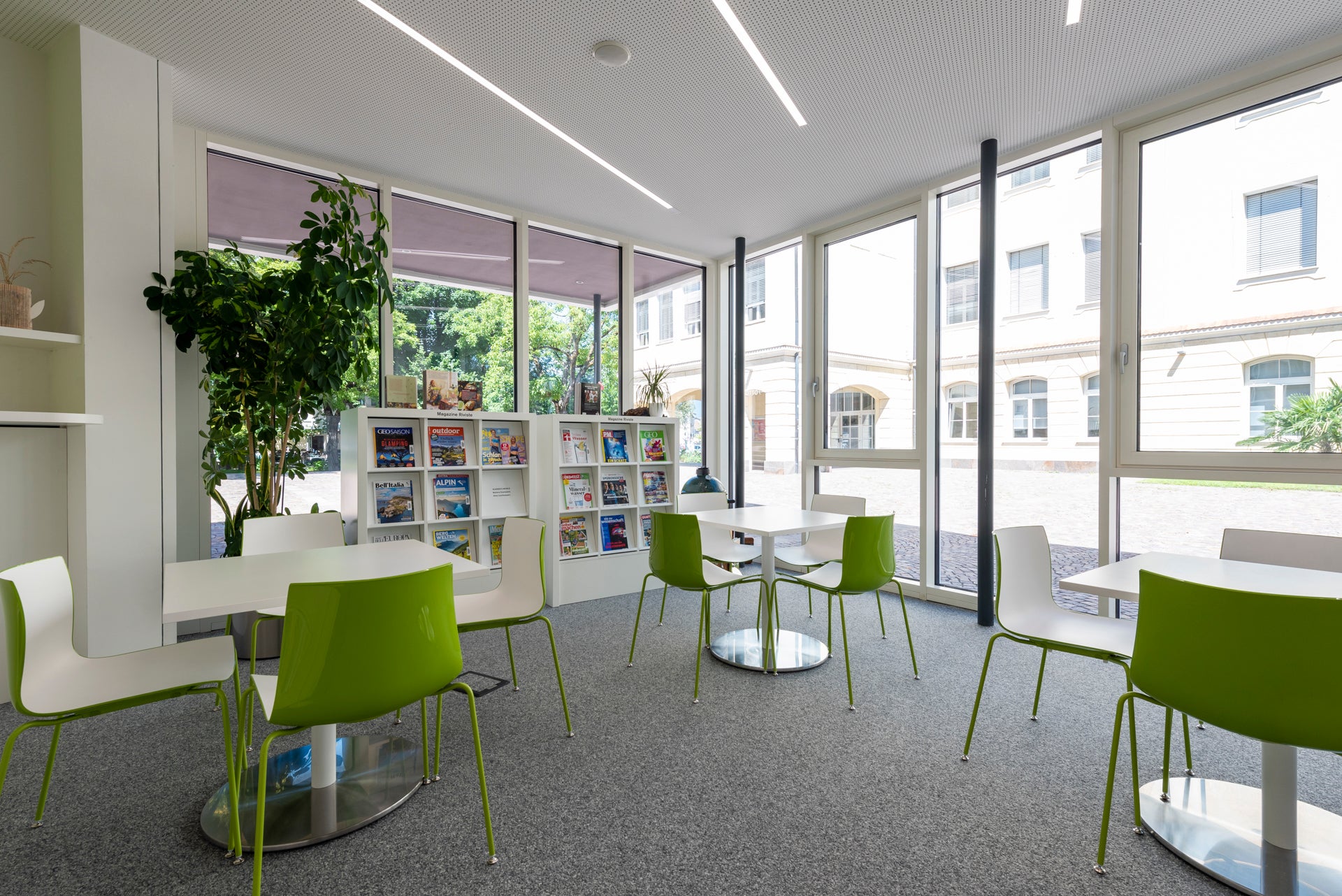 Öffentliche Bibliothek Terlan – Foto: © Manuela Tessaro