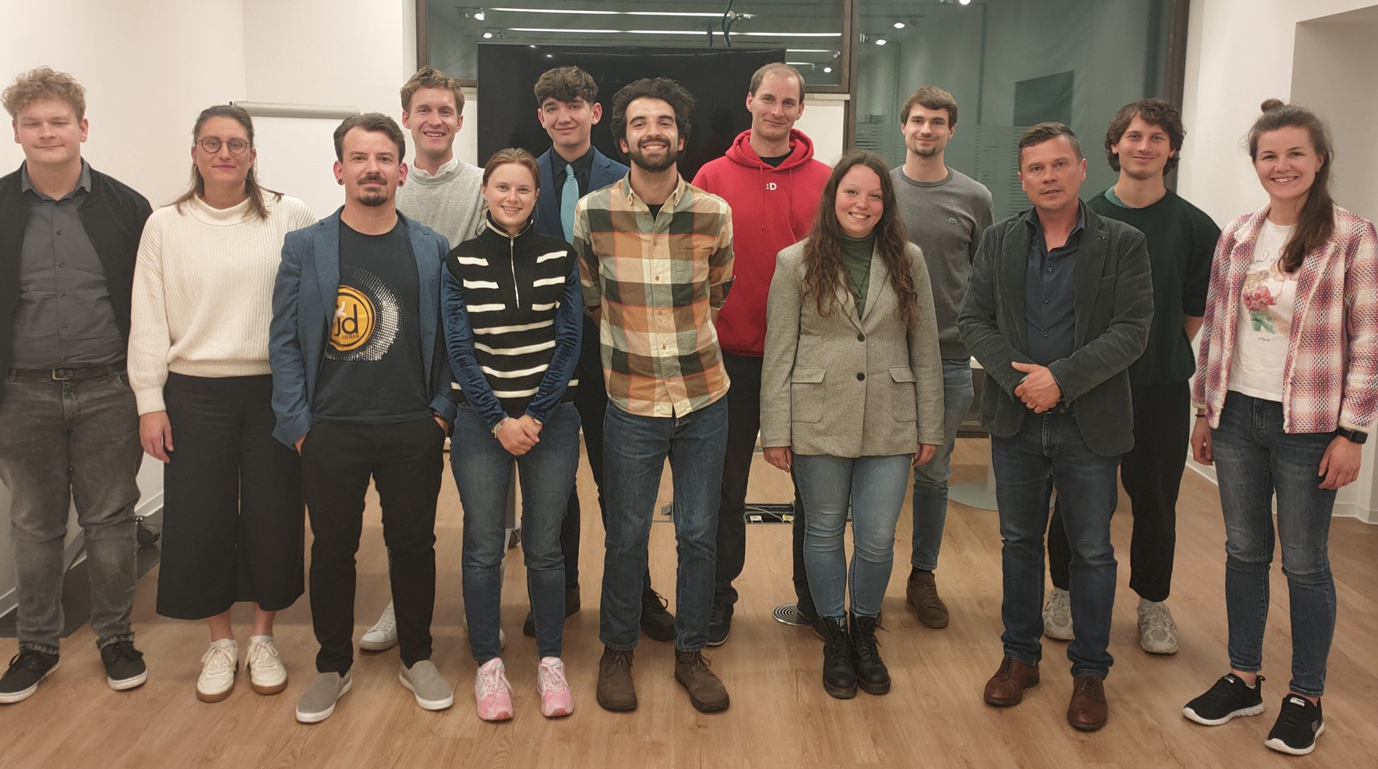 Mitglieder des Landesjugendbeirates für die deutsche Sprachgruppe 2024-2026