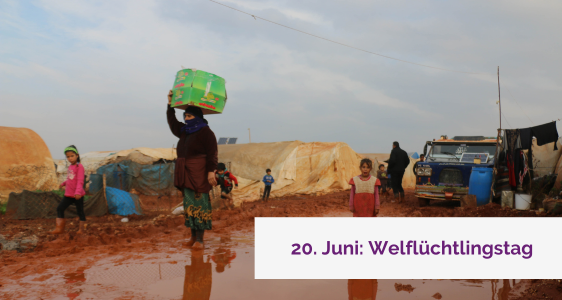 Weltflüchtlingstag (Foto: eigene Bearbeitung, Canva)