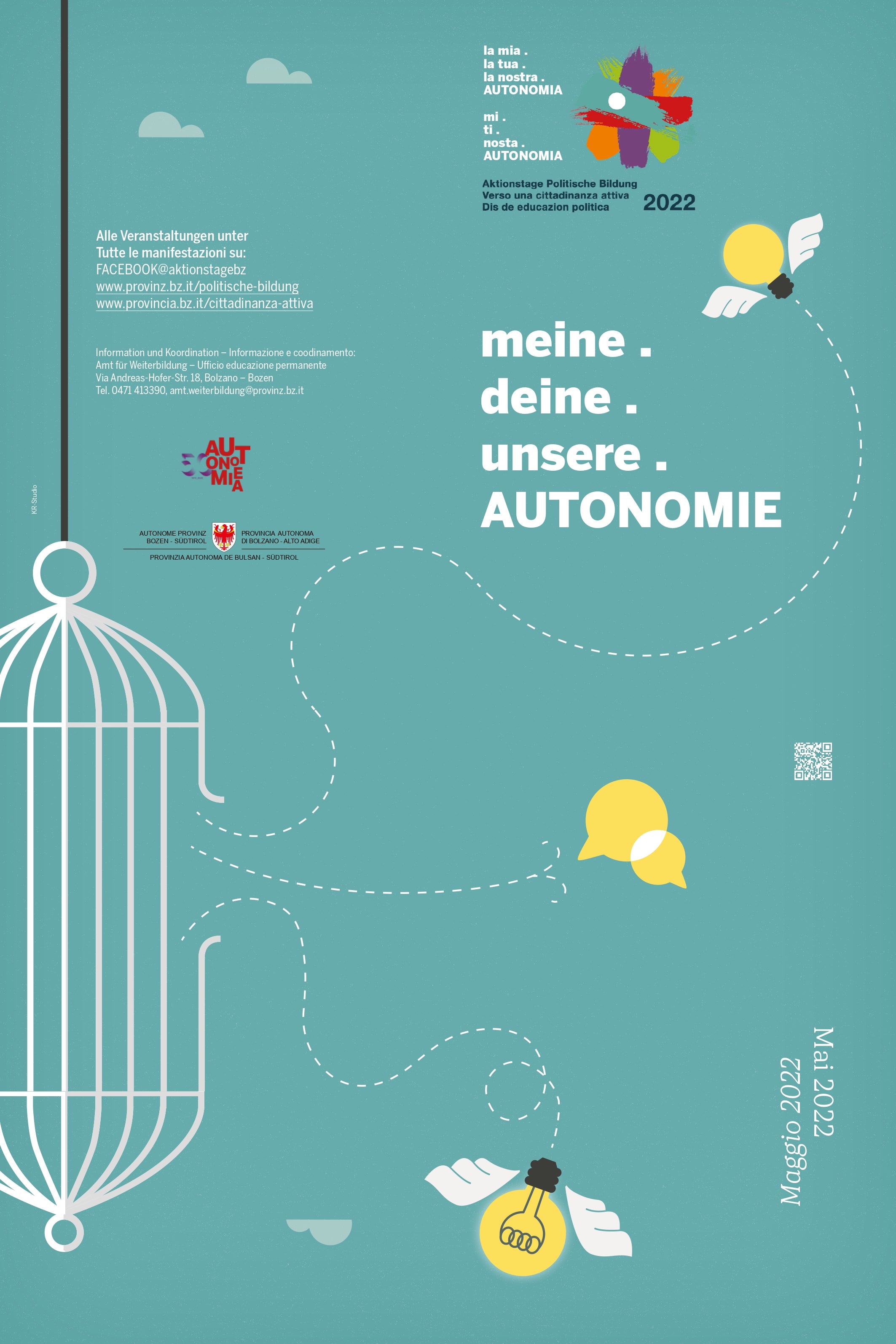 Giornate di cittadinanza attiva 2022 (grafica: KR-Studio)