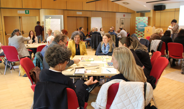 Workshop mit Joice Preira (Foto: LPA/Amt für Weiterbildung und Sprachen)