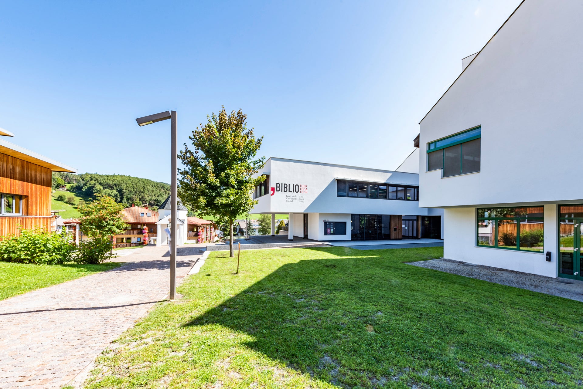 Öffentliche Bibliothek Kastelruth – Foto: © Manuela Tessaro