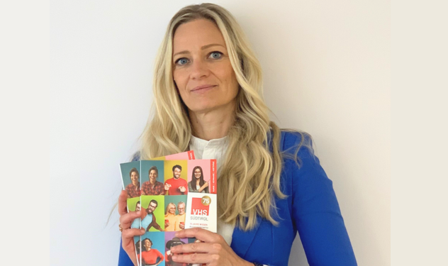 Bildungsbotschafterin B.Pixner (Foto VHS)