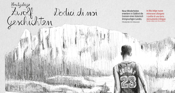 Filmabende Zwölf Geschichten (Illustration: Enrico Raffaelli)