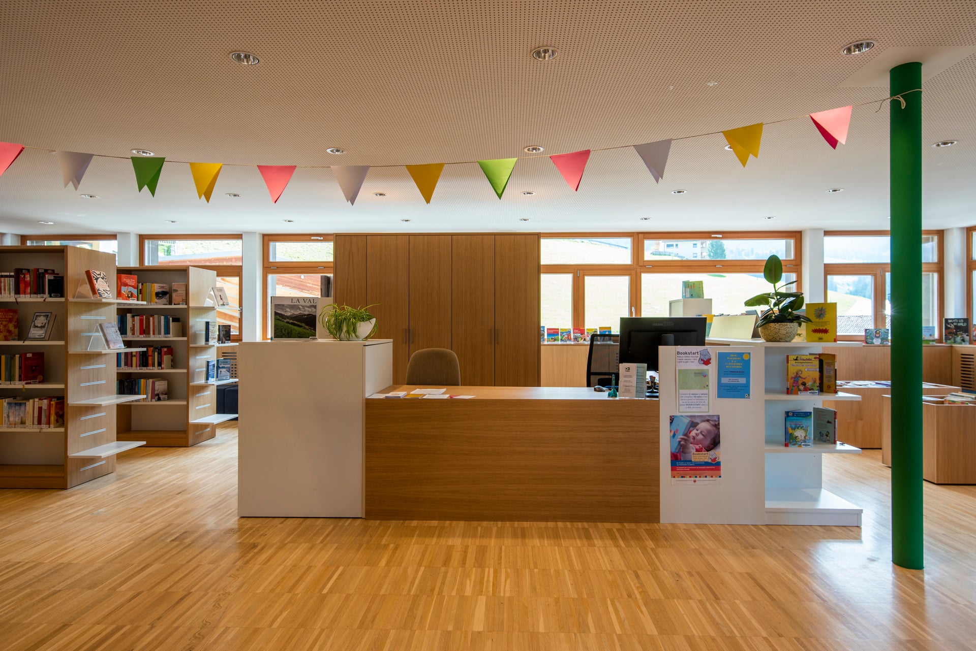 Öffentliche Bibliothek Wengen – Foto: © Manuela Tessaro