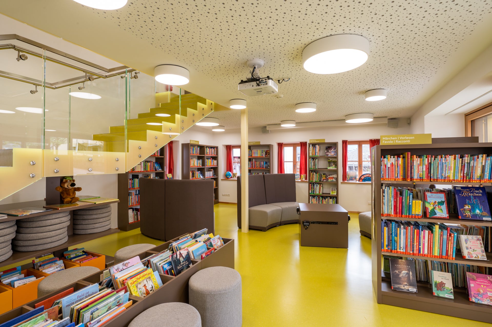 Öffentliche Bibliothek Lajen – Foto: © Manuela Tessaro