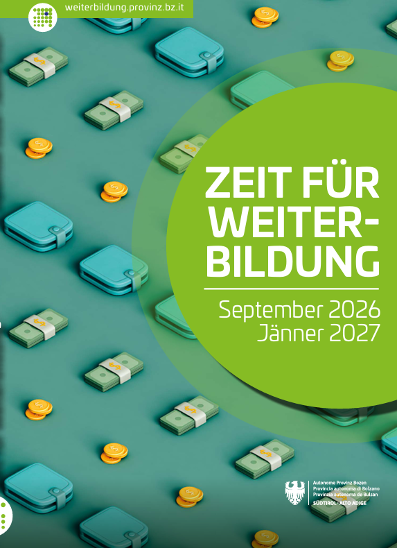 Zeit für Weiterbildung - September 2026 Jänner 2027