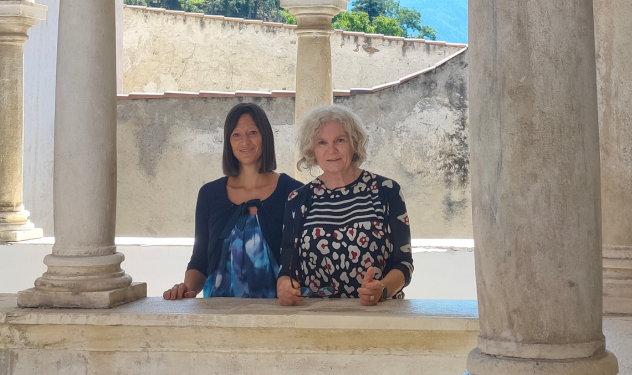 Maria Raffeiner und Andrea Hanni (Foto: Schloss Goldrain Bildungshaus)