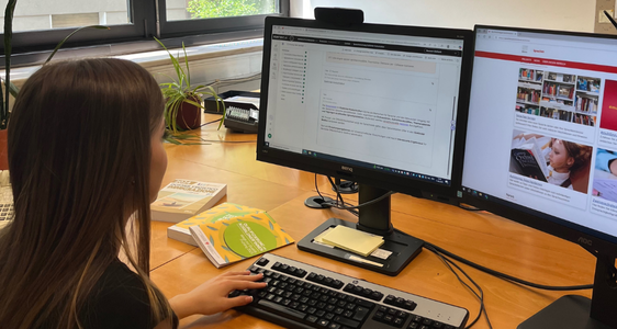 Praktikum im Amt für Weiterbildung und Sprachen (Foto: Amt für WB)