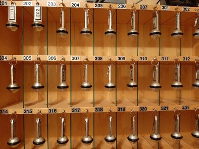 Schlüsselkasten mit Zimmerschlüssel